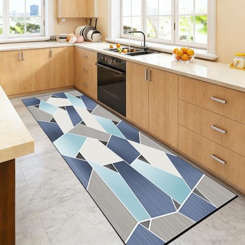 �L���~�� �L�b�`���}�b�g 90 x 110 cm ����~�ߑ����΍��]�|�h�~���ׂ�ߖh�����䏊�}�g�����O�􂦂邨�����ȒP6Mm���k��������ꍂ���������S�y�����֊K�i�n�[�h�t���A���g�[�Ή�, C