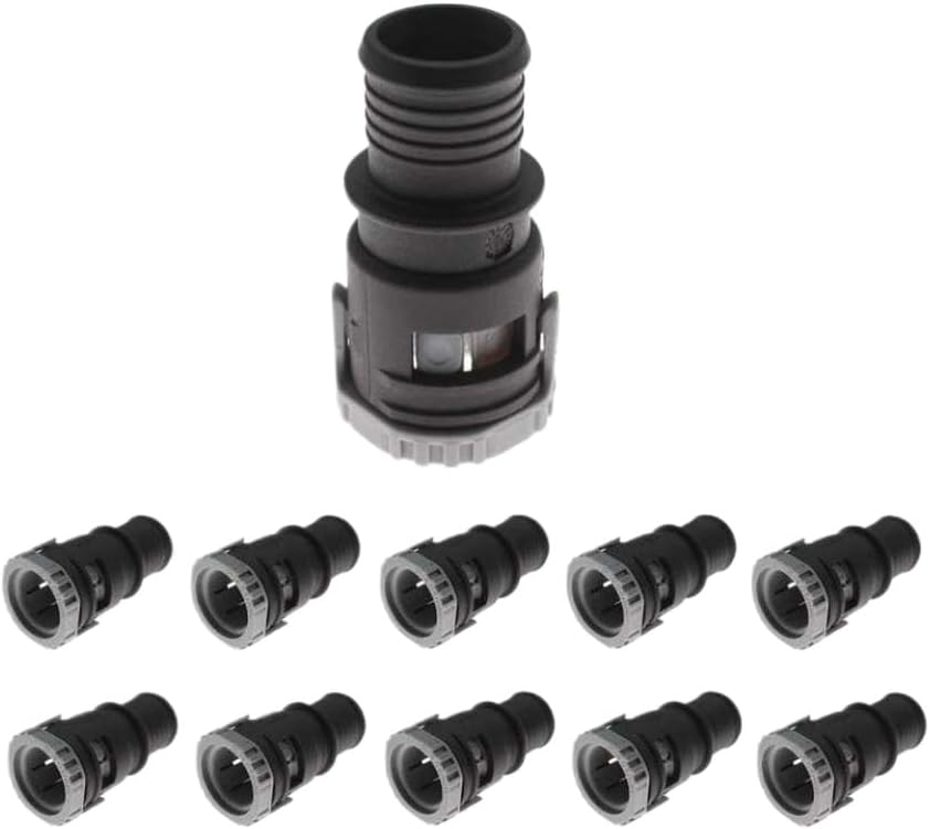 Heater Hose Connector - 1, 2, 5, or 10 Pack - Compatible with C-Max, Focus MK2 (2012-2016) and Escape 2.0L (2013-2016)(10PCS)