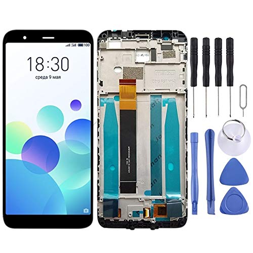 Écran Meizu M8c cassé ? Changez le bloc LCD noir avec cadre
