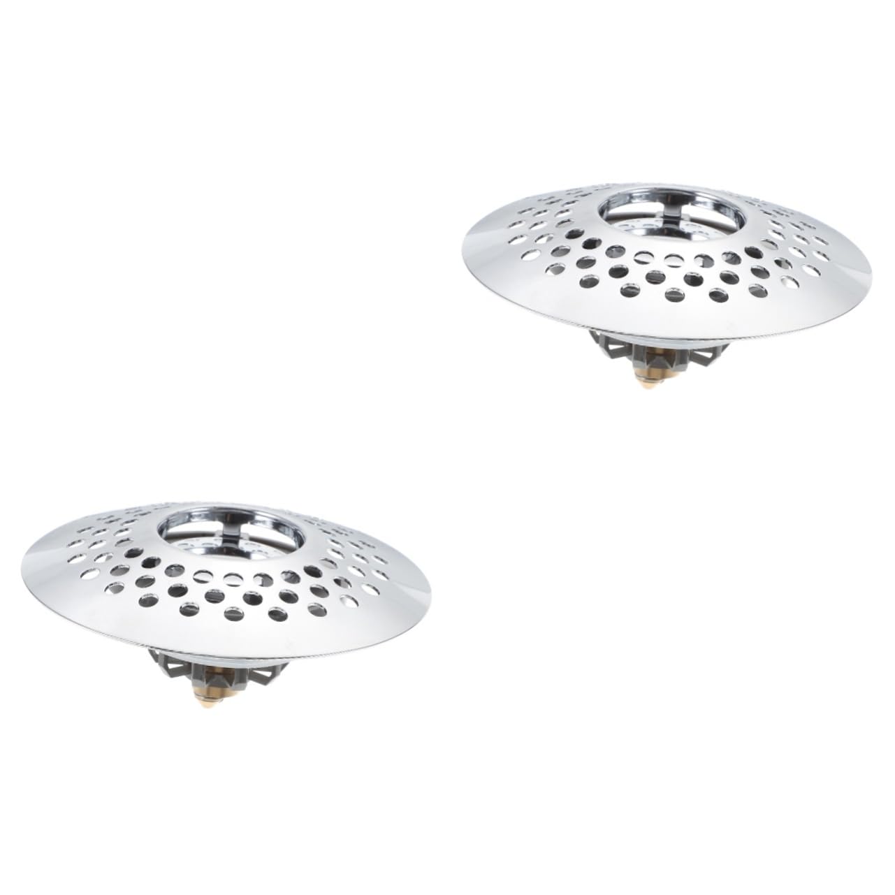 Angoily 2stücke Drain Stopper Badewanne Hochwertiger Badewannenstöpsel Mit Haarsieb Effektiver Haarfänger Für Abfluss Für Badewannen Und Duschen Rostfrei Und Langlebig