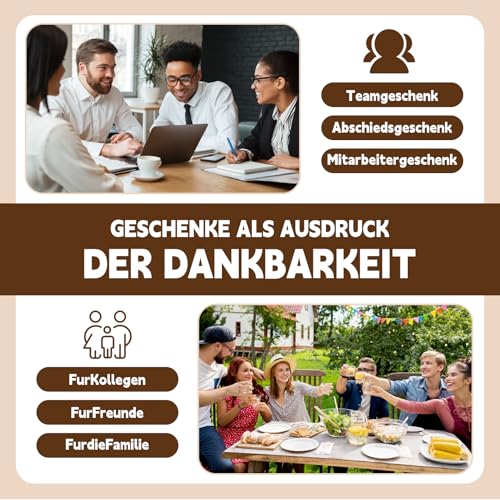 12 Stück Dankeschön Geschenke Klein – 5x14cm Filzhüllen für Schokolade ohne Inhalt – Kleines Dankeschön für Kollegen Mitarbeiter Team – Danke Schokolade Hülle aus Filz für Alltag, Büro