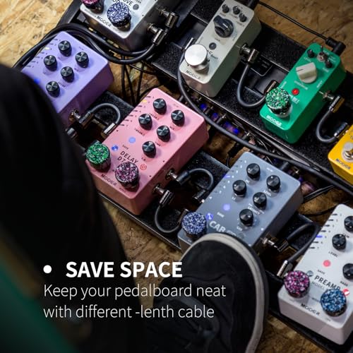 Image of MOOER Guitar Pedalboard 6 inch Patch Cable 3Pack