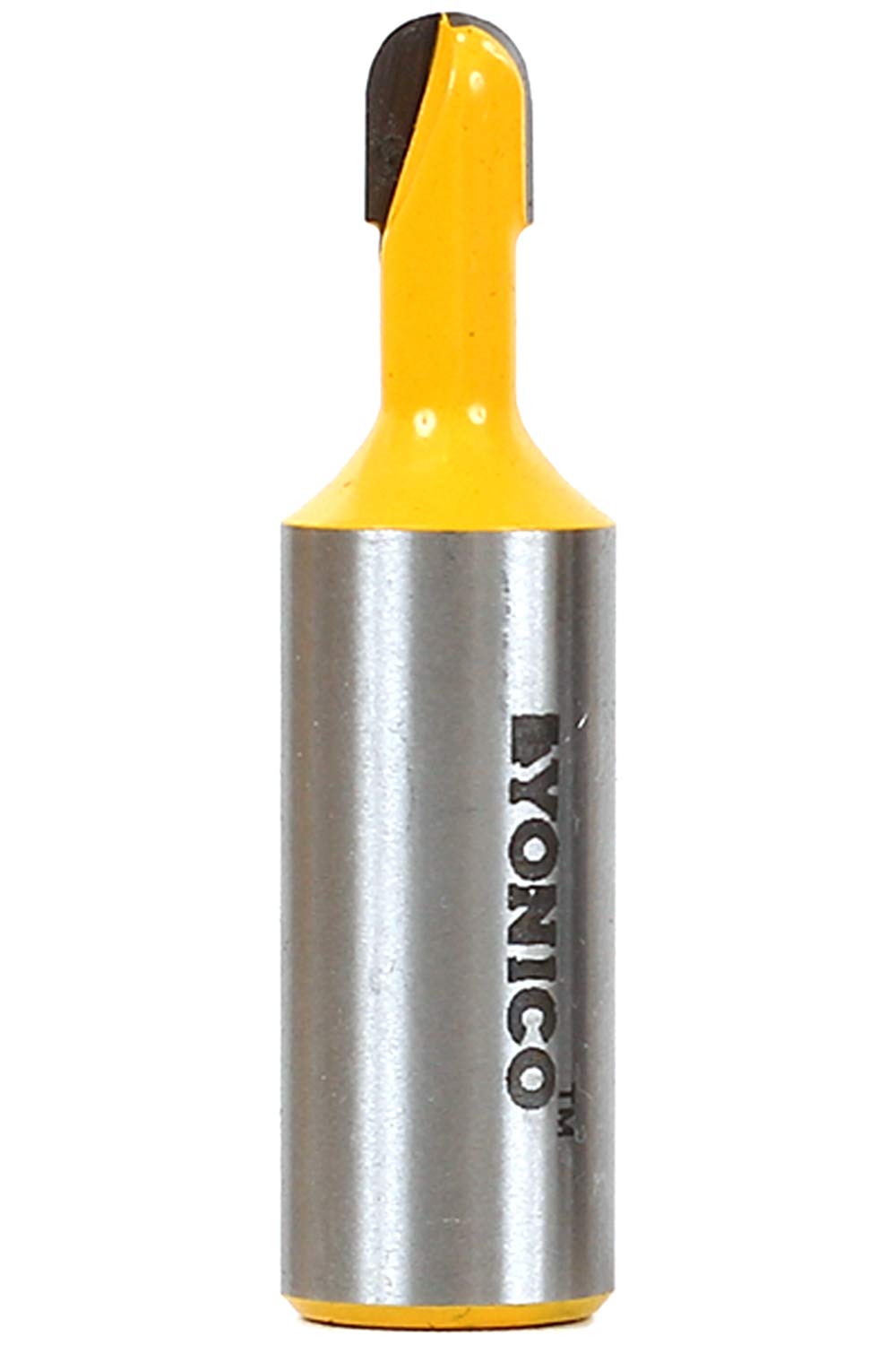 Yonico Grain/Silver 14161 1/4-Inch Diameter Core Box Router Bit 1/2-Inch Shank