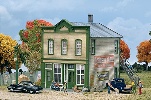 Walthers Cornerstone 933-3650 River Road kit de commerce en plastique HO