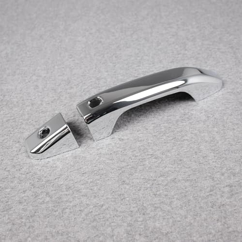 Garnitures de poignée de porte pour Chevrolet Silverado protégez et sublimez le chrome 2019-2025