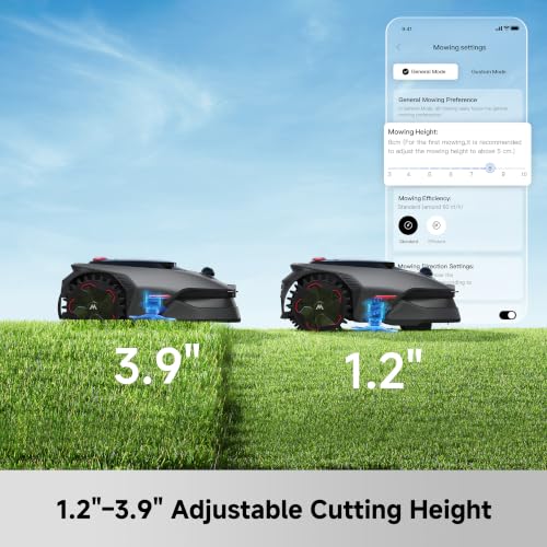 Image of MOVA LiDAX Pro 800 Robot Lawn Mower Wire-Free for 1 /5 Acre, 45% Slopes