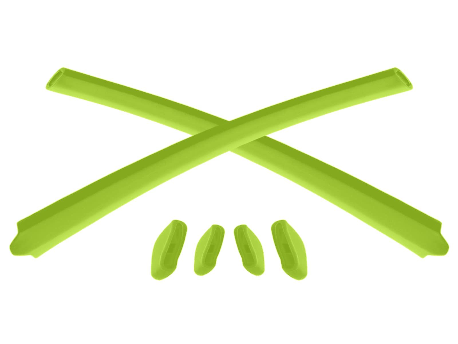 Vonxyz Rubber Kits Replacement for Oakley Flak Draft Sunglass - Green