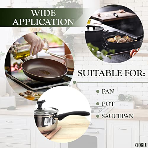 Cook Ware Pans Replacement Grip Handle - Removable Handle Cookware Pot Lid Handle Knob Removable Handles Pan Handle Grip Detachable Handle Cookware Pots And Pans With Removable Handles Screw On Handle #TOP5