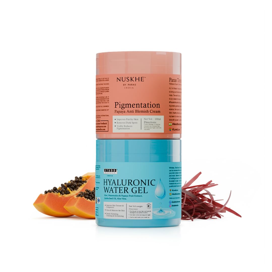 Am Pm Combo | Special Hyaluronic Gel And Pigmentation Cream Combo For Glowing Skin (Each 100 Ml) (Pack Of 2)