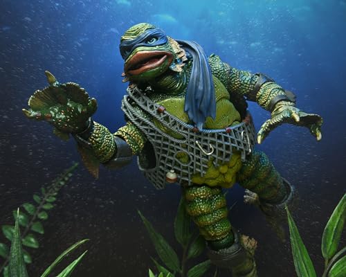Universal Monsters/Teenage Mutant Ninja Turtles - 7” Scale Action Figure – Leonardo as the Creature
