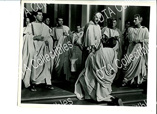 MOVIE PHOTO: JULIUS CAESAR 8x10 PROMO STILL-VG-1953-LOUIS CALHERN-JOHN GIELGUD-EDMOND O' VG