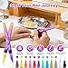 12 Colors Nail Art Pens Set, Nail Art Markers Polish Pen for 3D Nail Art, Drawing Painting Liner Brush for DIY Nail Art Beauty Adorn Manicure Tool