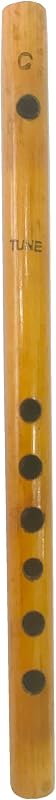 Bamboo Bansuri Flute for beginners C Key Tune scale 7 Holes Fipple Woodwind Clarinet Quena Flute Musical Instrument Krishna Flute 13 Inch