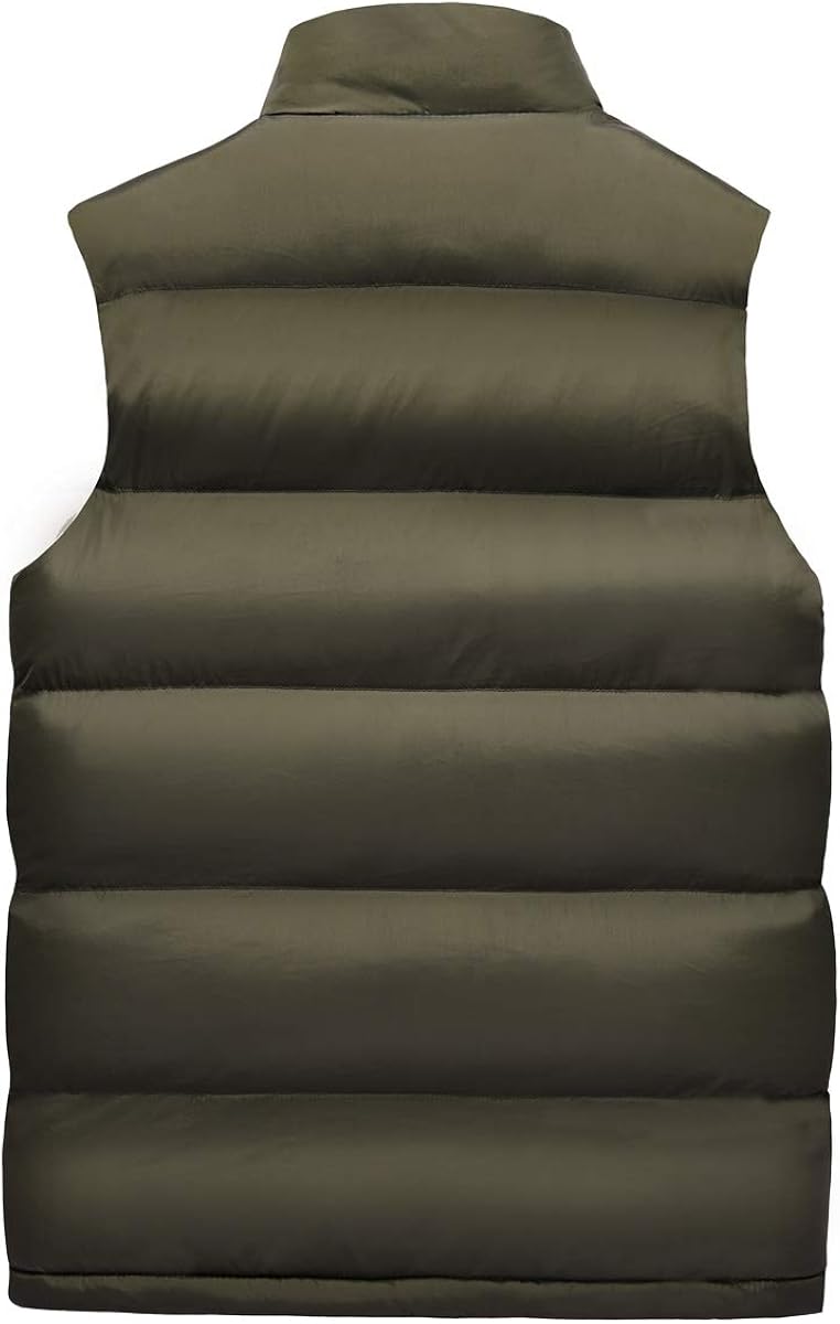 USHARESPORTS Vests for Women jackets Stand Collar women winter coats Padded Puffer Vest Quilted Gilet: Clothing