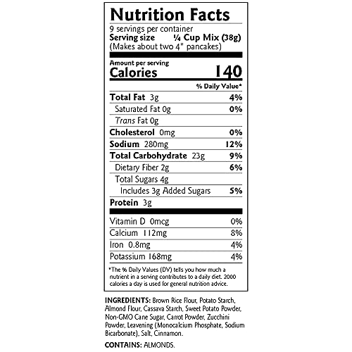 Birch Benders Sweet Potato Just-Add-Water Pancake & Waffle Mix, 12 Ounce (Pack Of 3) #TOP4