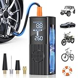 Portable tire inflator with Digital Pressure Gauge, car tire Pump, 180PSI,...