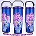 KPop Demon Hunters 30oz Tumbler with Straw and Handle for Girls, Teens, Insulated Stainless Steel Travel Mug, Gifts for Girls