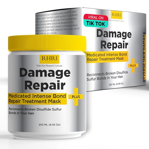 Hair Mask for Dry Damaged Hair and Growth, Deep Conditioner for Dry Damaged Hair, Hair Mask for Bleached Damaged Hair, Deep Conditioning Hair Mask, Split Ends, Damaged Hair Treatment