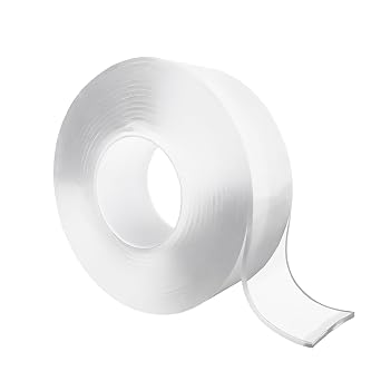 Ykimok Nano Adhesive Tape, 9.84ft Long and 1.18inch Wide, Multi-Use with Premium Grip, Water-Washable for Home and Car Decoration