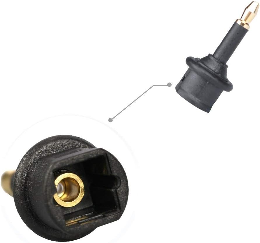 Alfais 4430 Toslink to Mini Toslink Adaptör Çevirici Dönüştürücü