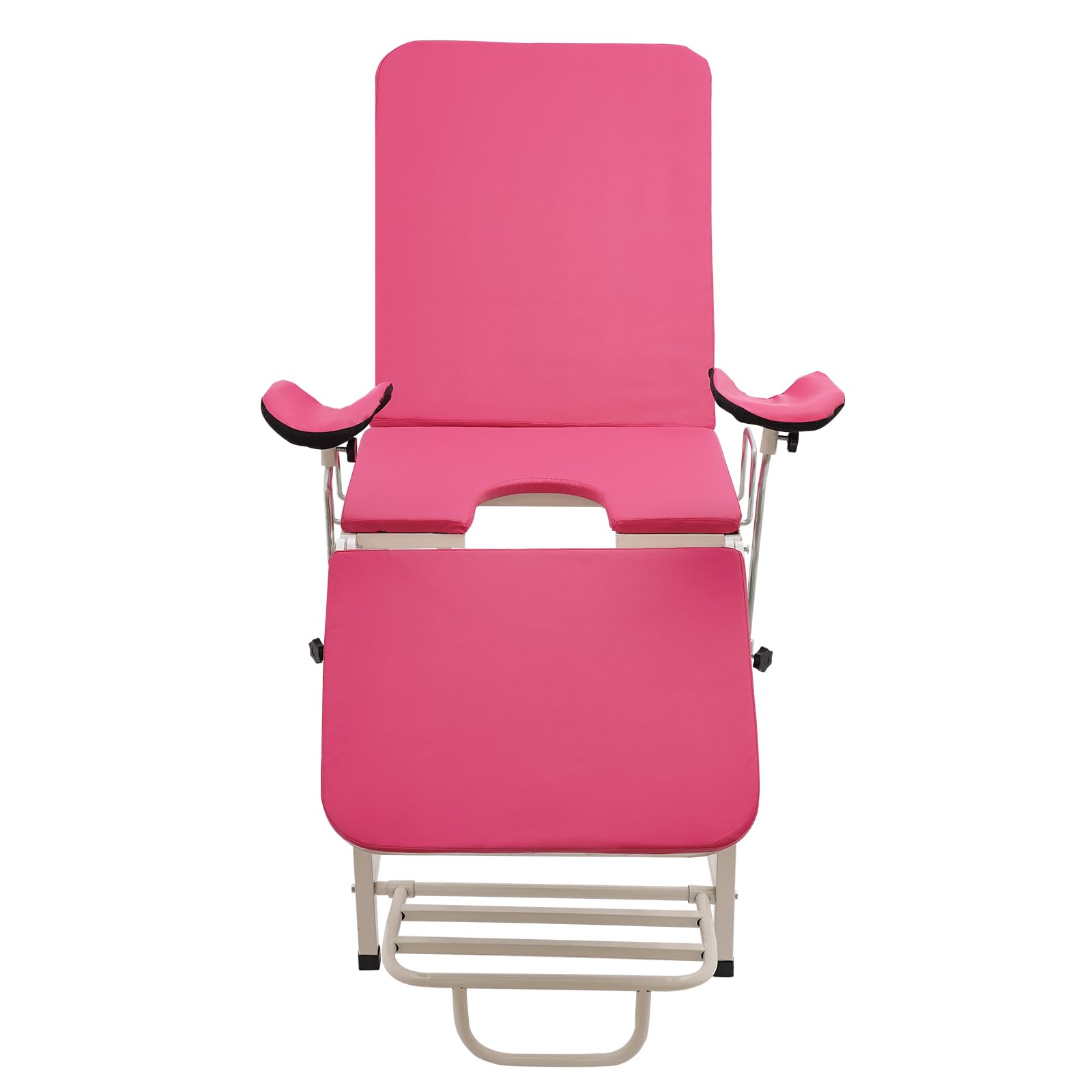 Chaise gynécologique GYN - Hauteur réglable avec dossier de 0 à 65 ° et repose-pieds amovible de 0 à 90 ° - Charge maximale : 150 kg
