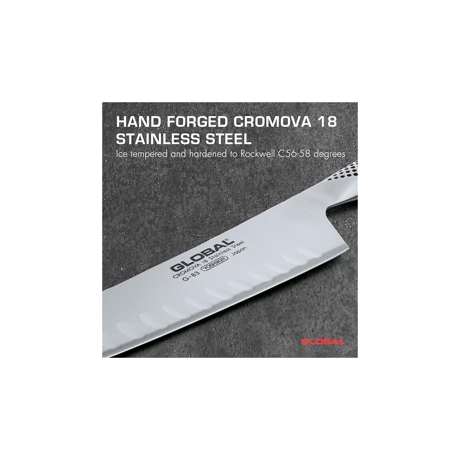 Global-7-inch-Vegetable-Knife-Hollow-Edge Global 7 inch Vegetable Knife - Hollow Edge