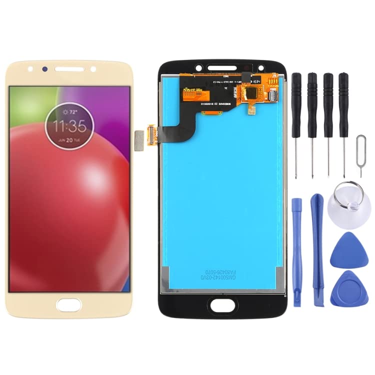 Piezas de reparación de teléfonos celulares Pantalla LCD TFT para Motorola Moto E4 XT1763 con Digitizer Ensamblaje Completo