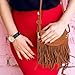Imagen de VQBKHO Bolso de Mujer con Flecos Estilo Boho