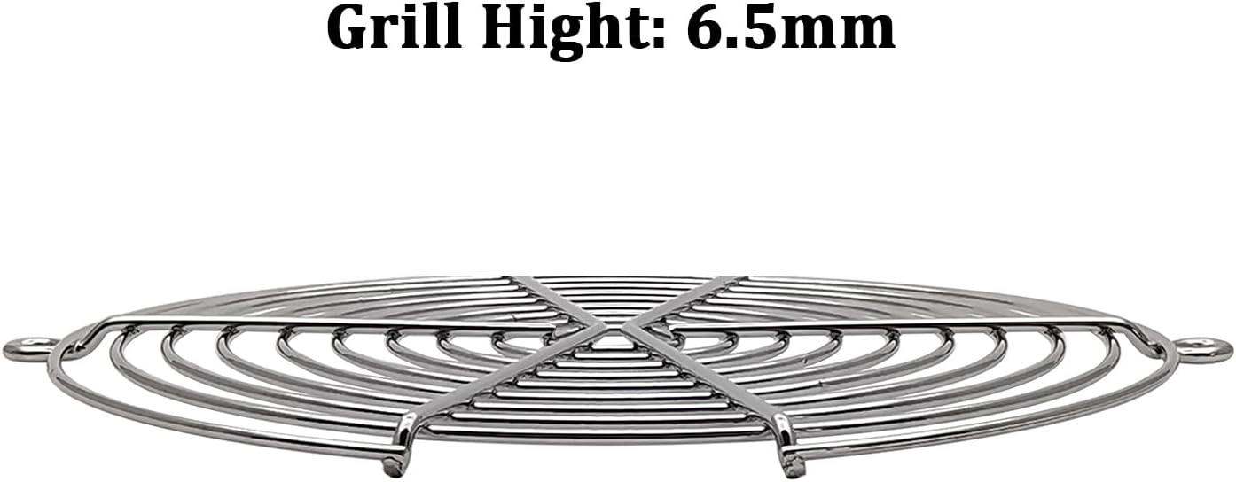 172mm Case Fan Filter Grills, Silver Color - 4 Pack image 5