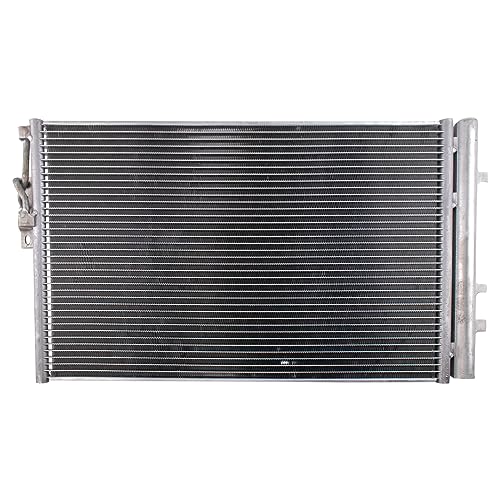 Image of TRQ A /C Condenser and Receiver Drier Assembly Compatible with 2011-17 BMW X3 xDrive35i