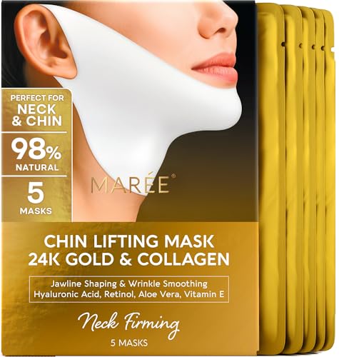 MAREE V Line Lifting Mask with 24K Gold – Deep