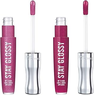 Rimmel Paquete de brillo labial Stay Glossy -...