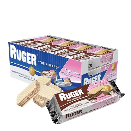 RUGER Sugar-Free Chocolate Wafers