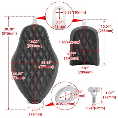 Asiento doble para XL883L que soluciona la falta de espacio 3