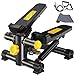 Vinteky Stepper 2 en 1 Cuerdas de Resistencia - Escaladora Stepper para Usuarios Principiantes y Avanzados con Pantalla Multifuncional