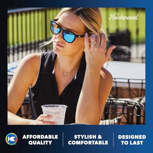 Image of Knockaround Square Polarized Sunglasses for Men & Women - UV400 Protection