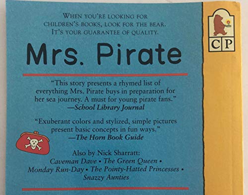 Mrs. Pirate 1564026841 Book Cover