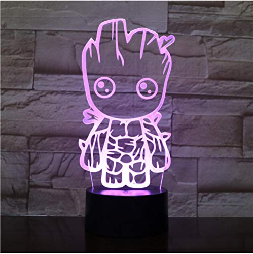 Preisvergleich Produktbild GYJCD Bestseller Atmosphäre 3D Lampe Bestes Geschenk für Teenager LED Nachtlichtlampe