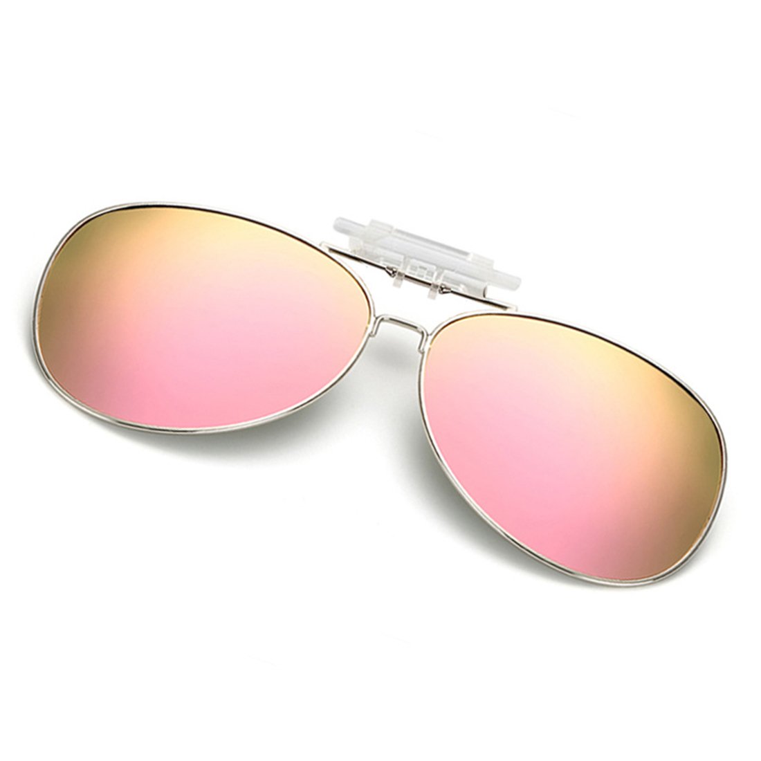 DooppaClip On Flip Up Polarized Sunglasses for Prescription Glasses