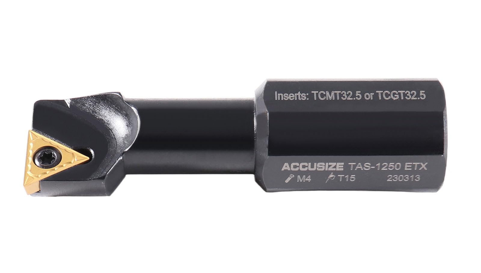 Accusize Indexable Stubby Boring Bar Set - Carbide Inserts -7