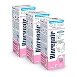 Biorepair, Collutorio ad Alta Densità, Protezione Gengive, con Acido Ialuronico e Zinco Antibatterico Aiuta a Combattere la Paradontite, Senza Fluoro, Alcool e Clorexidina, 500ml - 3 Confezioni