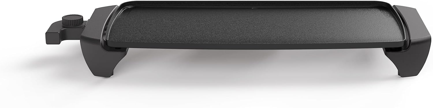 20” Electric Griddle - Non-Stick, Temperature Control,1500 W,Ceramic Coating