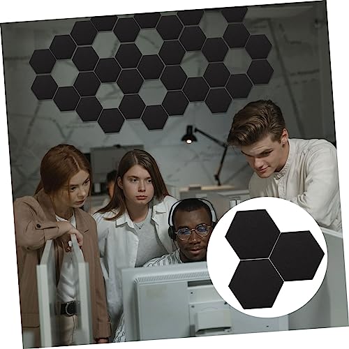 3Pcs Panel Acústico Hexagonal de Alta Densidad de PU para Estudios de Grabación miniatura 5