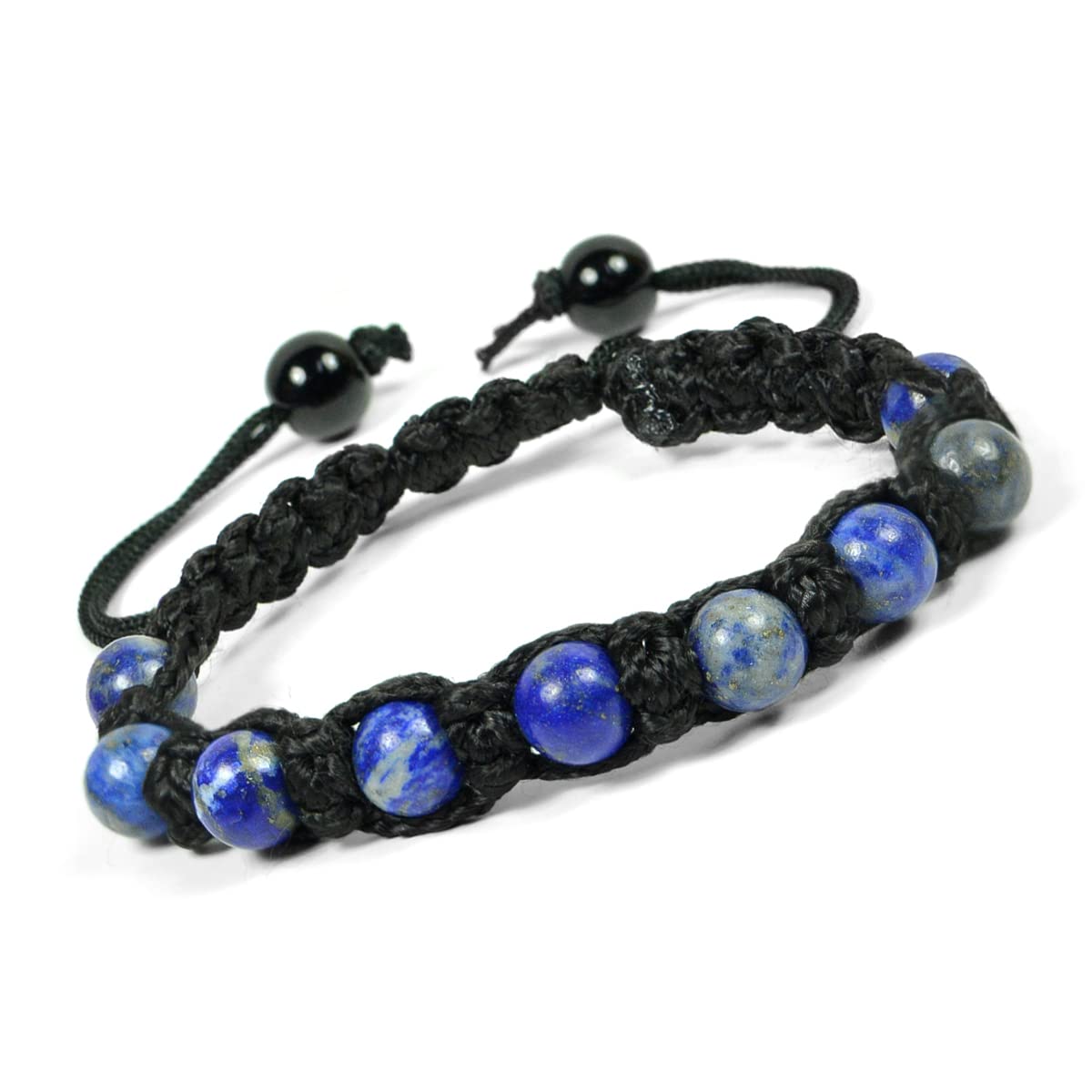 Crystu Natural Lapis Lazuli Bracelet Crystal Stone Bracelet 8 mm Round Bead for Unisex (Color : Multi) (B08V55SYXQ) Amazon Price History, Amazon Price Tracker