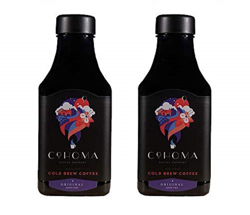 Cohoma Coffee Company Cold Brew Coffee: Custom Roast (2 * 1.05 Ltr. Bottles) I Ready-To-Drink Coffee I Makes 7-10 Glasses/Bottle I Aa+ Grade Arabica Coffee (B089KRD38V) Amazon Price History, Amazon Price Tracker