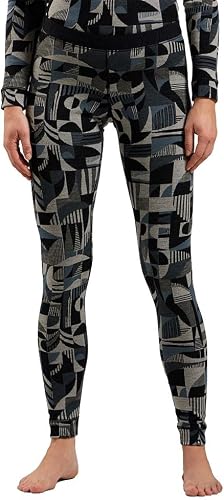 Odlo Thermo Leggings Heritage I Merino Unterwäsche Damen I Warme Thermounterwäsc
