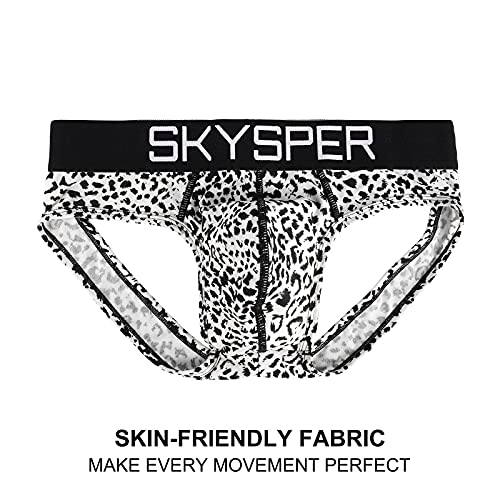 SKYSPER Men's Jockstrap Underwear, Athletic Supporters Jock Straps Male Underwear for Men