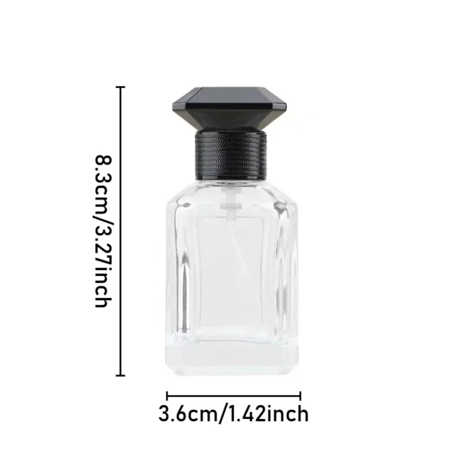 5 STÜCKE 30 ml Leere Parfümflaschen Nachfüllbare Sprühflasche Aus Glas for Flüssigkosmetik Ätherisches Öl Probenparfümbehälter