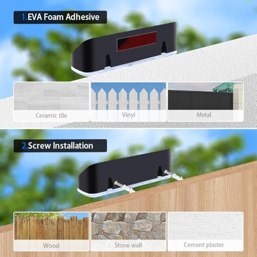 Solar Deck Lights Outdoor 12 Pack for Wall, Step, Porch, Deck, Railing by XmnSoly - Used condition - Image 8