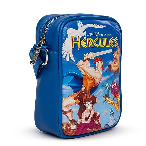 Image of Disney Bag, Crossbody, Hercules VHS Movie Box Replica, Vegan Leather